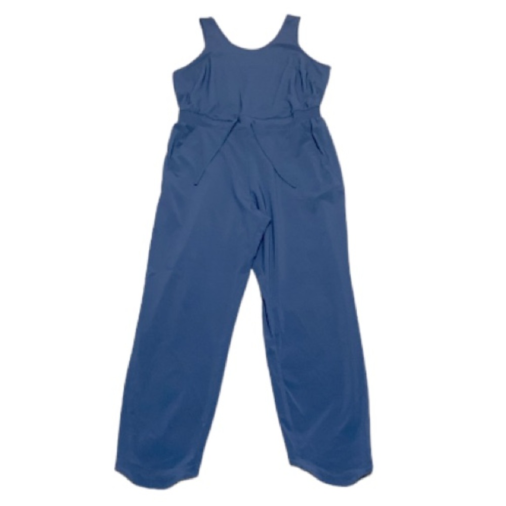 All in Motion Blue Jumpsuit